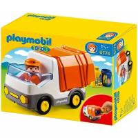 Конструктор Playmobil 1-2-3 6774 Мусоровоз, 6 дет