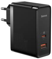Сетевое зарядное устройство Baseus GaN5 Pro FAST Charger C+U 100W EU (CCGP090201) черный