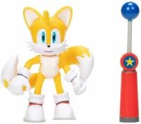 Активная фигурка Тейлз (Tails) с аксессуаром Контрольная точка - Sonic The Hedgehog, Jakks Pacific