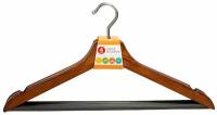 Набор вешалок универсальных WALNUT 44см 4шт, ATTRIBUTE HANGER