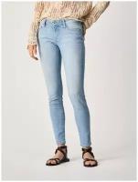 Джинсы для женщин, Pepe Jeans London, модель: PL204174PC72, цвет: голубой, размер: 32/32