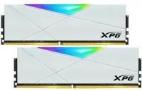 Оперативная память Adata DDR4 16Gb (2x8Gb) 3600MHz pc-28800 XPG Spectrix D50 RGB White (AX4U36008G18I-DW50)