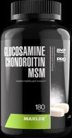 Препарат для укрепления связок и суставов Maxler Glucosamine Chondroitin MSM, 180 шт