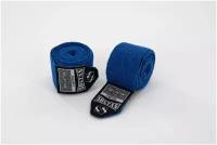 SOLTAS боксерские защитные бинты, 3 м, хлопок синие, 1 пара