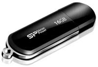 Флэш-память USB_ 16 GB Silicon Power LuxMini 322, чёрная