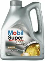 Моторное синтетическое масло Mobil Super 3000 X1 5W40 4L