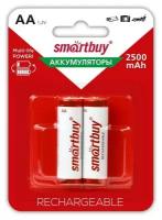 Аккумулятор Smartbuy 2500mAh AA/2BL NiMh 2шт/бл (SBBR-2A02BL2500)