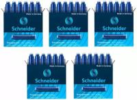 Картриджи чернильные Schneider кобальтовый синий, 6шт, картонная коробка, арт. 6603 (5 коробок)