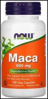 Капсулы NOW Maca, 150 г, 500 мг, 100 шт