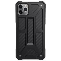 Защитный чехол UAG для iPhone 11 PRO MAX серия Monarch цвет карбон