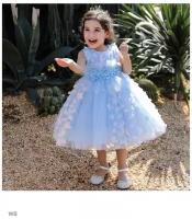 Детское нарядное платье размер 110-116