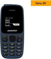 Мобильный телефон Digma Linx A106 32Mb синий 2Sim 1.44