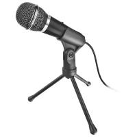Микрофон с подставкой-тренога Trust Starzz, черный