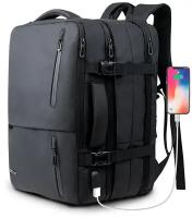 Дорожный рюкзак для командировок и путешествий, рюкзак для ноутбука с USB входом, рюкзак мужской
