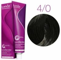 Londa Color стойкая крем-краска, 4/0 шатен, 60мл