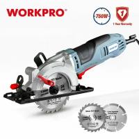 Электрическая мини-циркулярная пила WORKPRO 750 Вт