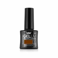 Гель-лак для ногтей KIKI оттенок 05 GEL UV&LED, светло-коричневый, 6 мл