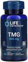 Капсулы Life Extension TMG, 100 г, 500 мг, 60 шт