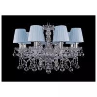 Люстра Bohemia Ivele Crystal 1413 1413/8/200/Ni/Balls/SH4, E14, 320 Вт, кол-во ламп: 8 шт., цвет: бесцветный