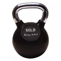 Body-Solid Гиря 27,2 кг (60lb) с хромированной ручкой