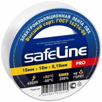 Изолента Safeline 15/10 белый 9358 15525297