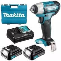 Гайковерт аккумуляторный ударный Makita TW140DWAE CXT