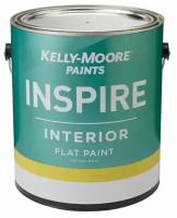 Краска дизайнерская интерьерная Kelly-Moore Inspire Interior Paint УльтраМатовая 3,78л