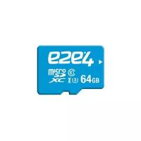 Карта памяти e2e4 Ultimate microSDXC Class 10 UHS-I U3 90 MB/s + SD adapter 64 GB, чтение: 90 MB/s, запись: 80 MB/s, адаптер на SD