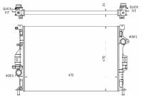 Радиатор охлаждения Ford C-Max II 10- Focus III 10- Kuga 08- Mondeo IV 07- Volvo S60 II 10- S80 I