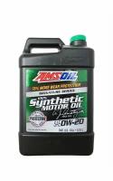 Синтетическое моторное масло AMSOIL Signature Series Synthetic Motor Oil 0W-20, 3.784 л