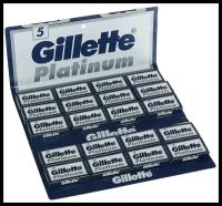 Лезвия для Т-образного станка Gillette Platinum, 100 шт