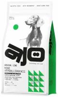 Сухой корм AJO Mini Hypoallergenic с гречкой для взрослых собак миниатюрных и малых пород, склонных к аллергиям 2 кг
