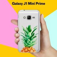 Силиконовый чехол на Samsung Galaxy J1 Mini Prime Ананас / для Самсунг Галакси Джей 1 Мини Прайм