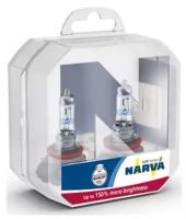 Лампа автомобильная Narva H7 12V-55W (PX26d) Range Power +150%, 2шт, 48071 (пу.2)