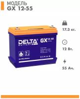 Аккумуляторы для ИБП DELTA-GX12-55