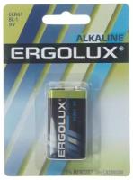 Батарейка KRONA 6LR61 9V блистер 1шт. Alkaline ERGOLUX 6LR61 BL-1