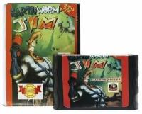 Earthworm Jim (Земляной червяк Джим) - знаменитая бродилка - одна из лучших игр на Sega