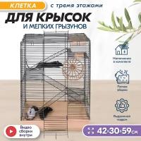 Дарэлл 4034 Клетка ECO д/грызунов 