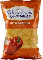 Чипсы Московский КАРТОФЕЛЬ рифленые