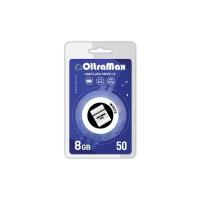 USB Flash накопитель 8Gb OltraMax 50 White (OM008GB-mini-50-W)