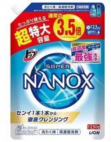 Концентрированное жидкое средство для стирки белья Lion Top Super Nanox, мягкая упаковка, 1300 мл