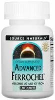 Source Naturals, Advanced Ferrochel, улучшенная формула, 180 таблеток