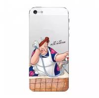 Накладка Deppa Art Case для iPhone 5/5S/SE Союзмультфильм Фрекен Бок (арт. 100565)