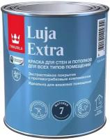 Краска для стен и потолков, Tikkurila Luja Extra, матовая, база С, бесцветная, 0,9 л