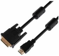 Кабель Rexant 17-6305 HDMI - DVI-D gold, 3м, с фильтрами