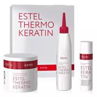 ESTEL THERMOKERATIN Набор для кератинового восстановления волос, 735 мл