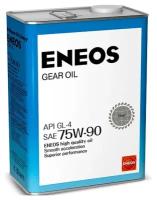 Трансмиссионное масло Eneos Gear GL-4 75W-90, 4 л