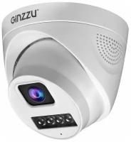 Камера в/наблюдения GINZZU HID-4303A, IP 4.0Mp, 3.6mm, куп, POE, IR 20м, IP66, пл. мет