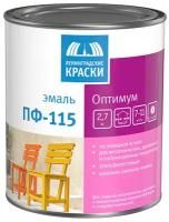 Текс оптимум ПФ 115 эмаль алкидная, универсальная, глянцевая, шоколадный (2,7кг)