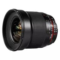 Объектив Samyang 16mm f/2.0 ED AS UMC CS Fujifilm X, черный